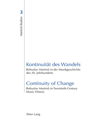 cover image of Kontinuität des Wandels- Continuity of Change
